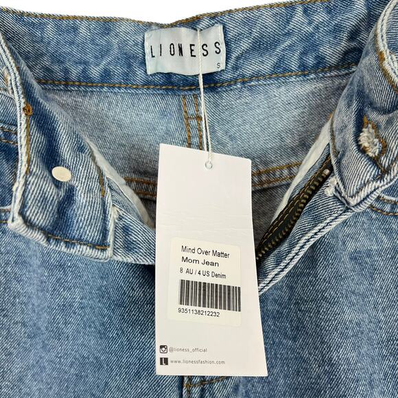 Lioness Princess Polly Mind Over Matter High Rise Mom Jean Size 4 - Picture 9 of 15